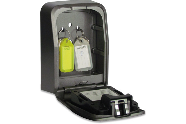 RIEFFEL Schlüsseldepot 10.5x14.5x55cm A15797 mit Elektronikschloss, grau