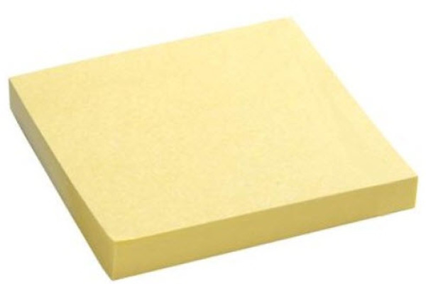 POST-IT Block 76x76mm 654-6 gelb/100 Blatt