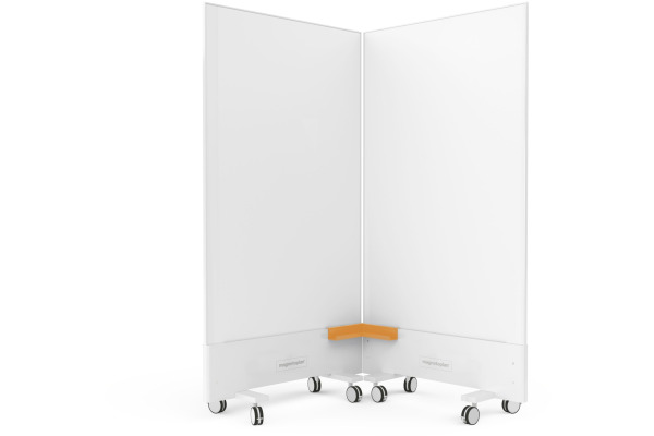 MAGNETOP. Eckablageschale Infinity Wall 114661028 melonengelb