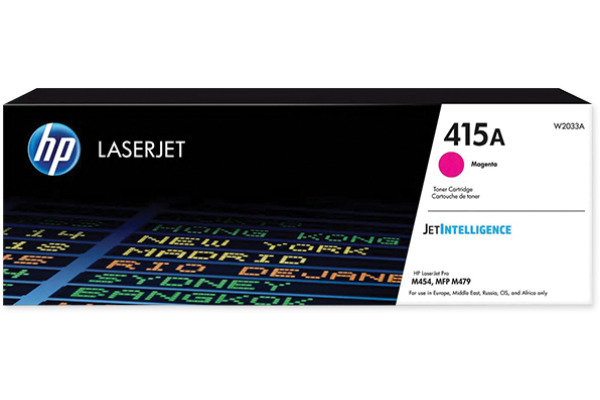 HP Toner-Modul 415A magenta W2033A CLJ Pro M454/MFP M479 2100 S.