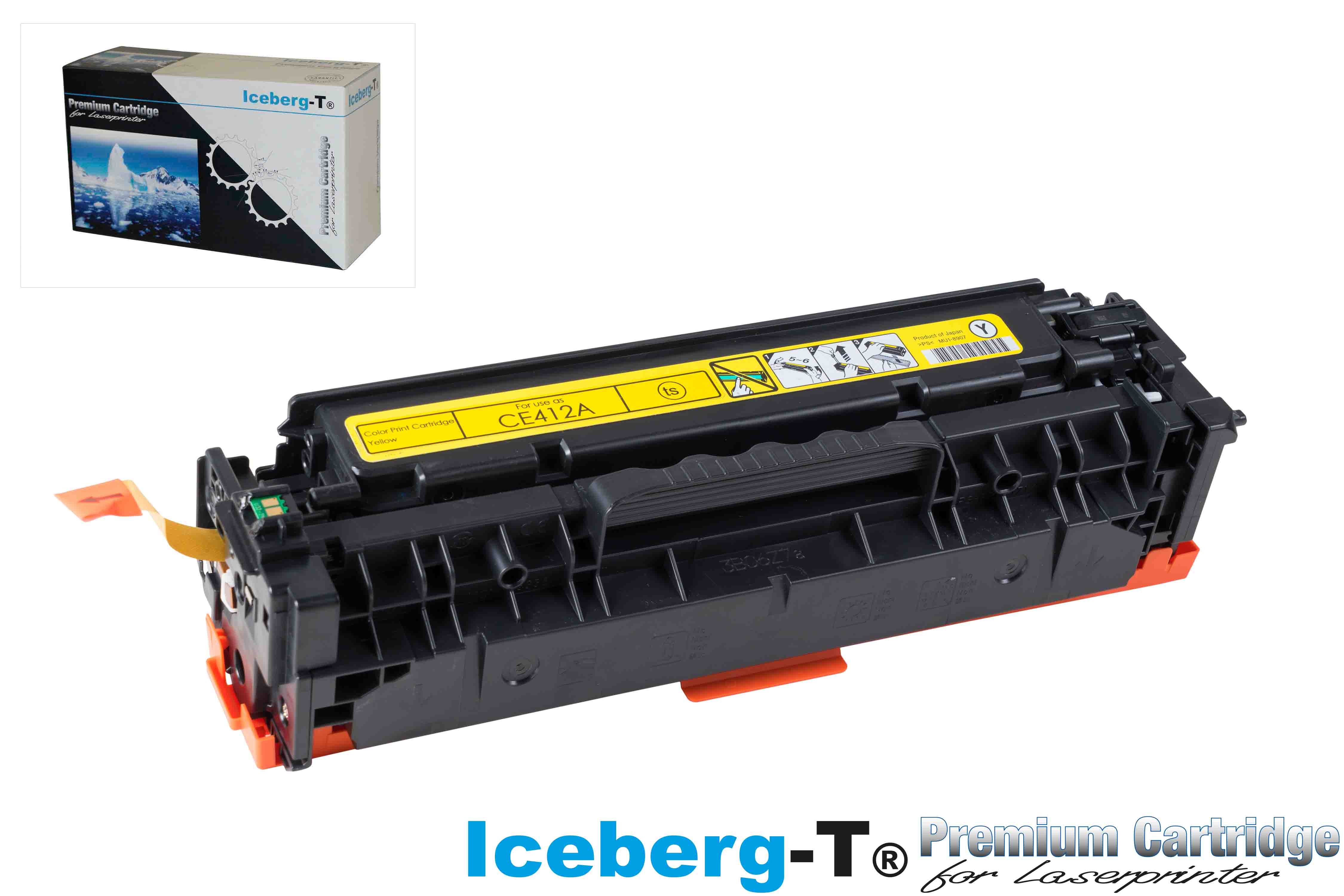 Iceberg-T Toner CE412A / 305A 2'600 Seiten, yellow