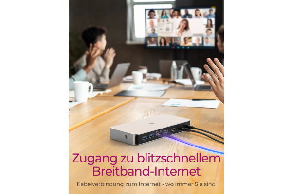 ICY BOX USB4 DockingStation IBDK2880C 2x8K HDMI, 3x USB-A 1x USB-C