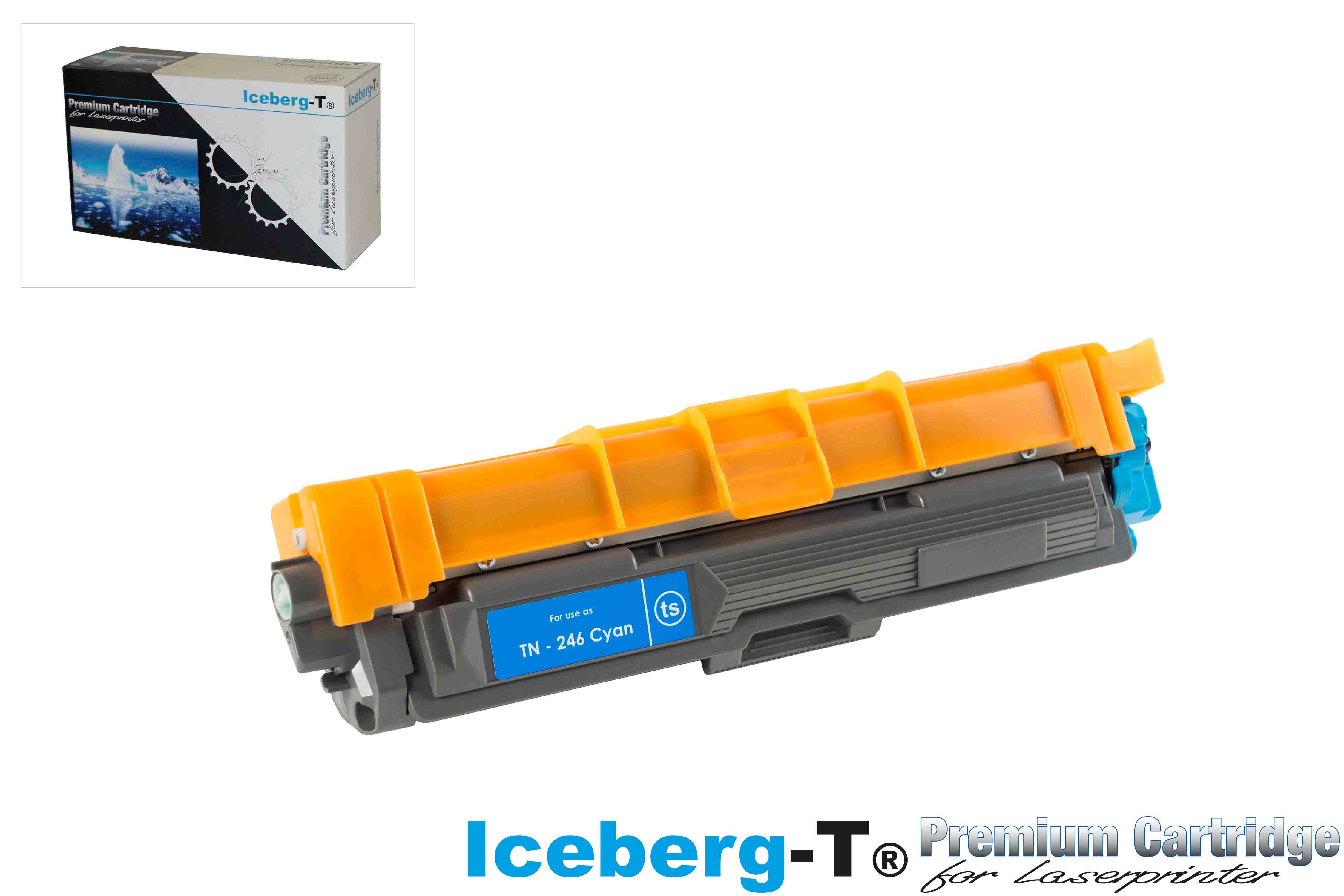 Iceberg-T Toner TN-246C 2'200 Seiten, cyan
