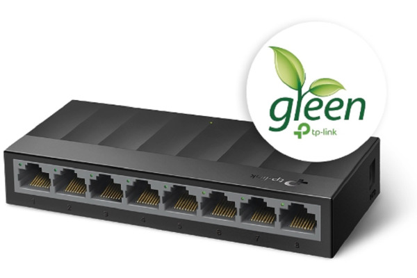 TP-LINK LiteWave 8Port Gigabit Switch LS1008G Desktop Plastic Case