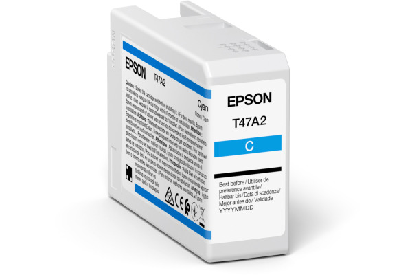 EPSON Tintenpatrone cyan T47A200 SureColor SC-P900 50ml