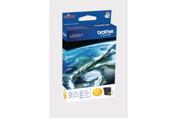 BROTHER Tintenpatrone yellow LC-985Y DCP-J315W 260 Seiten