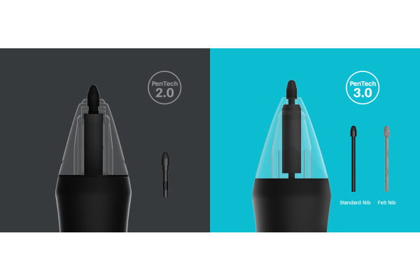 HUION Kamvas Pro 13 2.5K IPS Silver GT1302 8192Levels, 7 Keys USB-C