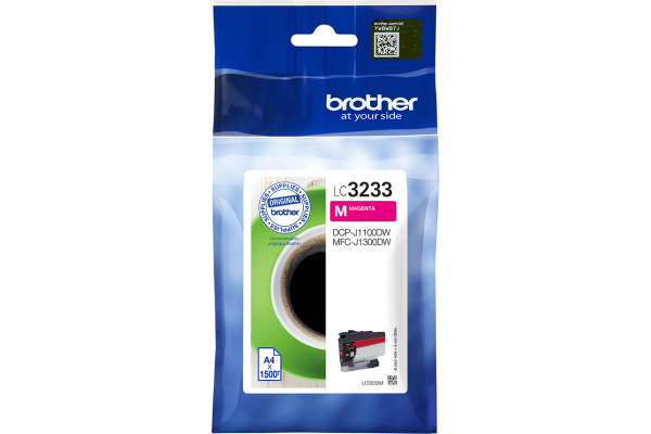 BROTHER Tintenpatrone magenta LC-3233M DCP-J1100DW 1500 Seiten