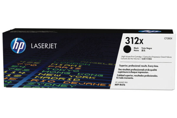 HP Toner-Modul 312X schwarz CF380X Color LJ Pro M476 4400 S.