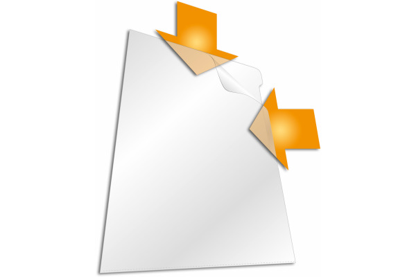 DURABLE Sichtmappen recycling A4 247819 transparent 100 Stück