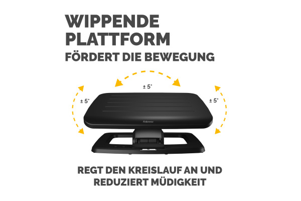 FELLOWES Fussstütze Hana LT 100016998 schwarz