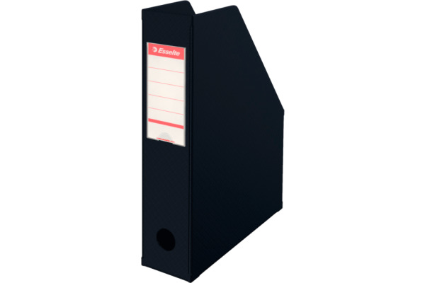 ESSELTE Zeitschriftenbox 23,4x7x31,5cm 56007 schwarz
