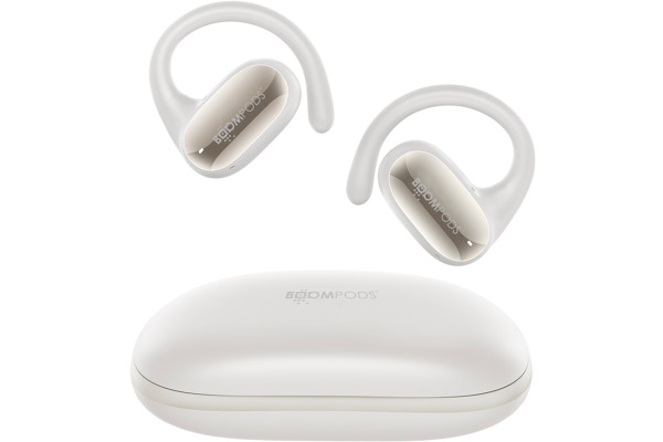 BOOMPODS Sportpods Open BSPOWT White