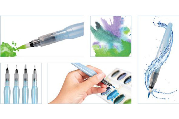 PENTEL Aquash Wassertankpinsel B XFRH/1-B blau