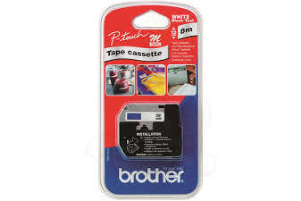 PTOUCH Band, nicht lam. schwarz/blau M-K531BZ zu PT-65/75/85/110 8mx12mm