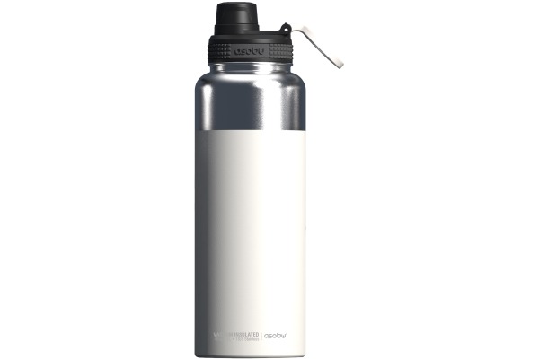 ASOBU Trinkflasche Mighty Flask 488932 1.2l, weiss