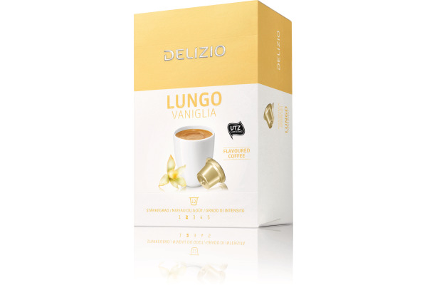 DELIZIO Kaffeekapseln 10174960 Lungo Vaniglia 12 Stück