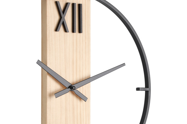 EGLO Wanduhr Yamatsuri 40x56cm 425512 braun/schwarz