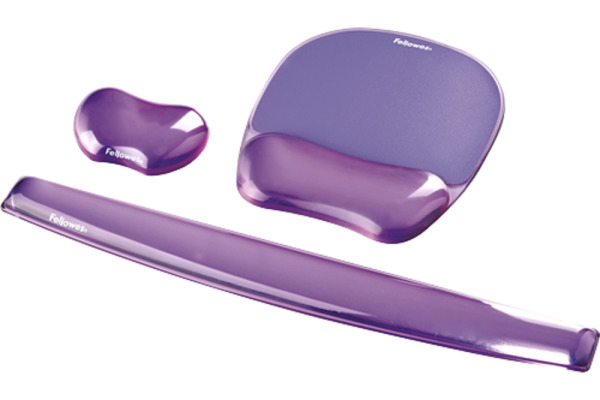 FELLOWES Handballenauflage Flex 91477-72 lila, Gel