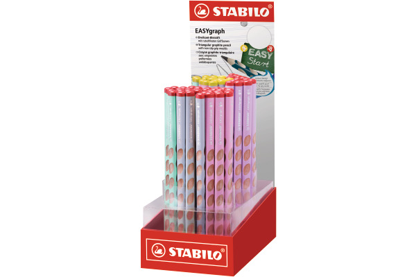STABILO EASYgraph Pastell 320/60-4H 60 Stück