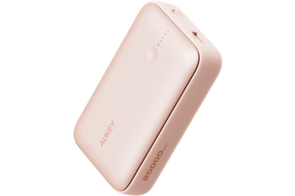 AUKEY Spark Mini 20000, 20W, PD,QC PB-Y57 PI Powerbank,Pink,USB-C,USB-A