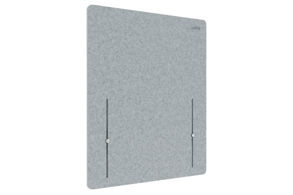 LEITZ Trennwand Leitz ERGO 60x70cm 61220085 grau, höhenverstellbar