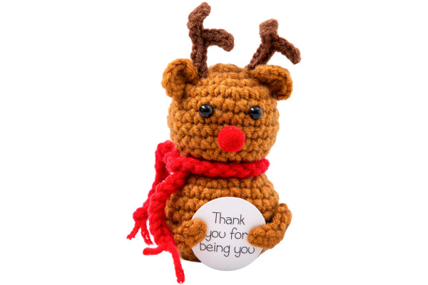 I AM CREA Positive Deer 10.5cm 1000-1720 braun