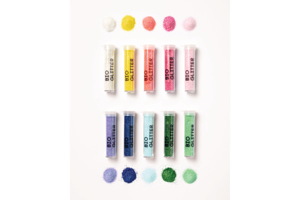 FOLIA BIO Glitzer Mix L 57817 Rainbow