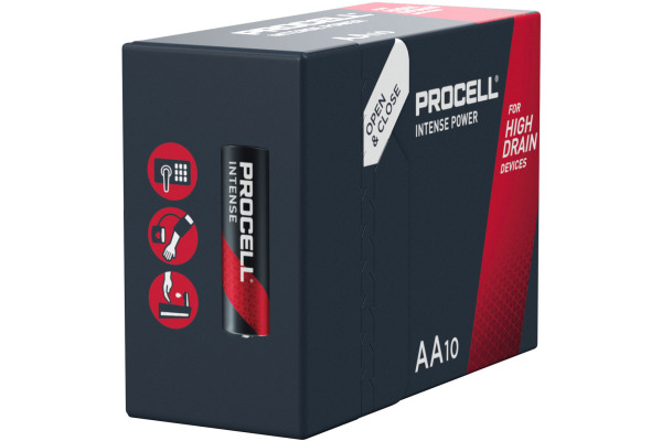 DURACELL Batterie PROCELL 3016mAh PC1500 AA, LR06 10 Stück