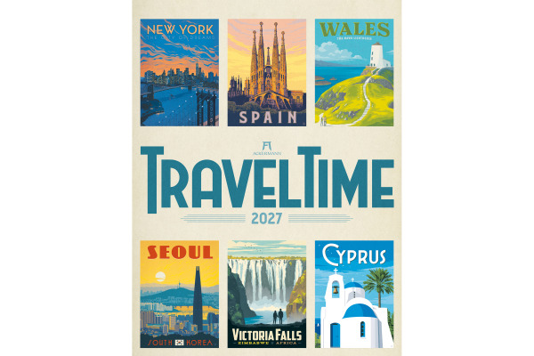 ACKERMANN Bildkalender 2027 2719 Travel Time ML 66x50cm