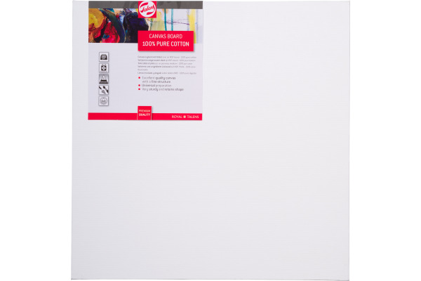 TALENS Malplatte 40x40cm 93254040 Baumwolle, 280g/m2