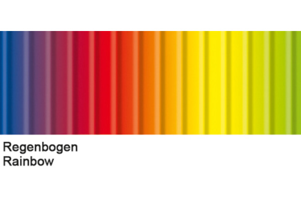 URSUS Wellkarton 50x70cm 9272299 260g, regenbogenfarbig