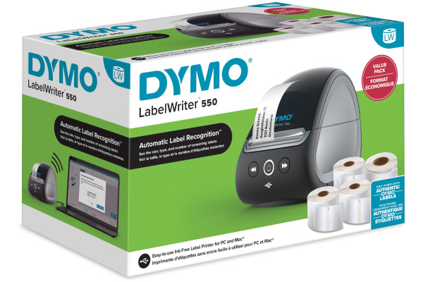 DYMO Etiketten 550 Valuepack 2147591 LabelWriter