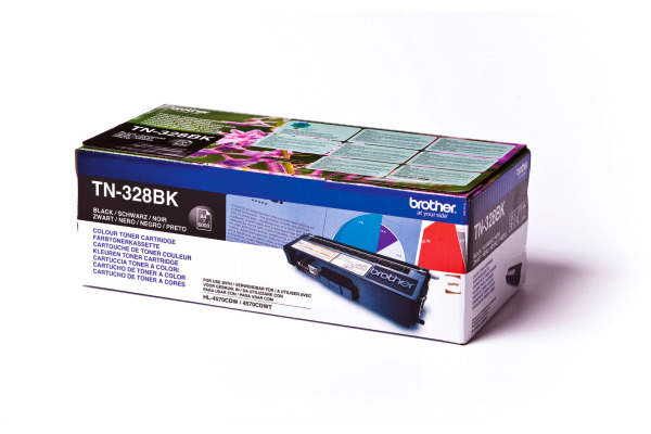 BROTHER Toner Super HY schwarz TN-328BK HL-4570CDN 6000 Seiten