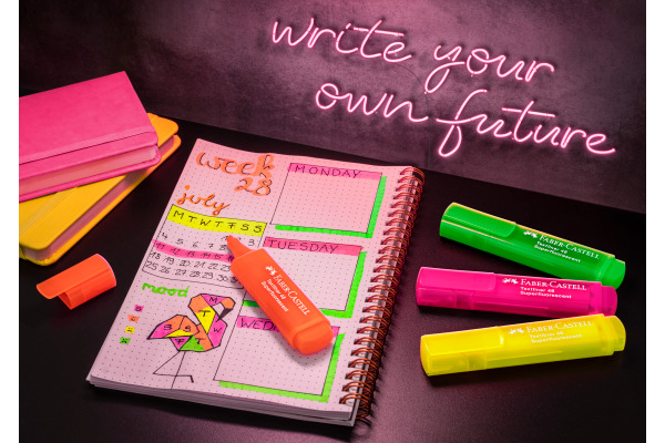 FABER-CA. Textliner TL 46 254600 4er Etui GenZ