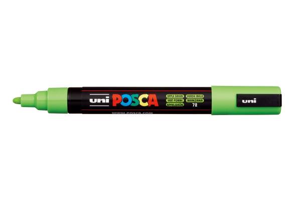 POSCA Marker 1.8-2.5mm PC5M apfelgrün, Rundspitze