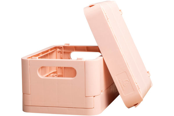 EXACOMPTA Klappbox Skandi A6+ 27031D Mini hellrosa 185x35x135mm