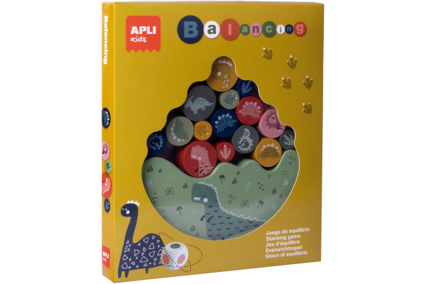 APLI KIDS Balancierspiel Dino 18567 Holz