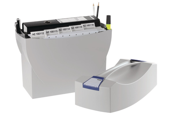 HAN Hängemappenbox SwingPlus 1901-11 lichtgrau 39.7x34.7x15.4cm