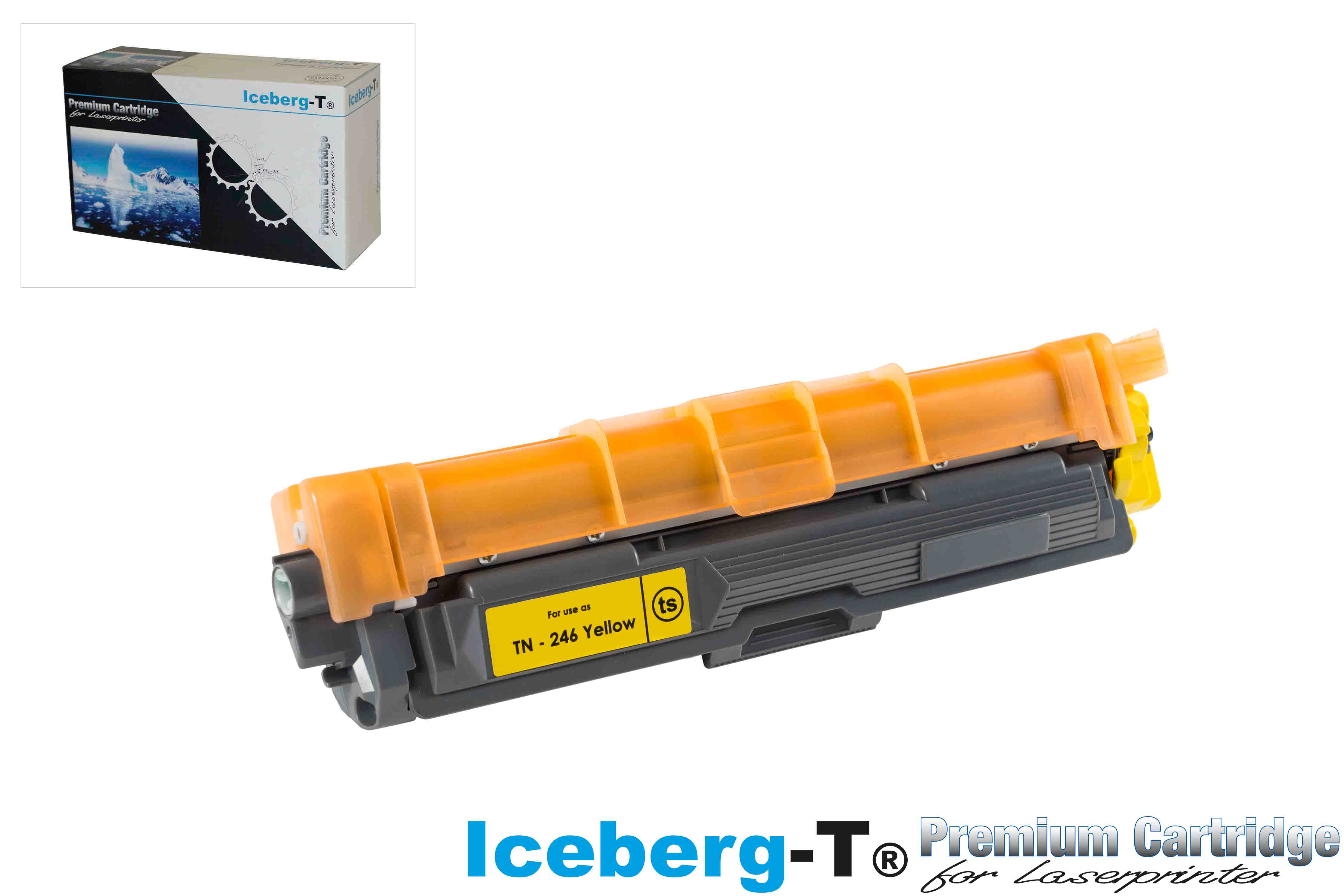 Iceberg-T Toner TN-246Y 2'200 Seiten, yellow