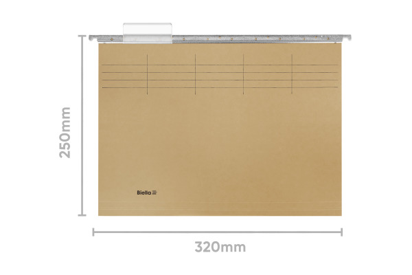 BIELLA Hängemappen-Set A4 26945500U 26945500U oliv 32x25cm 5 Stk.