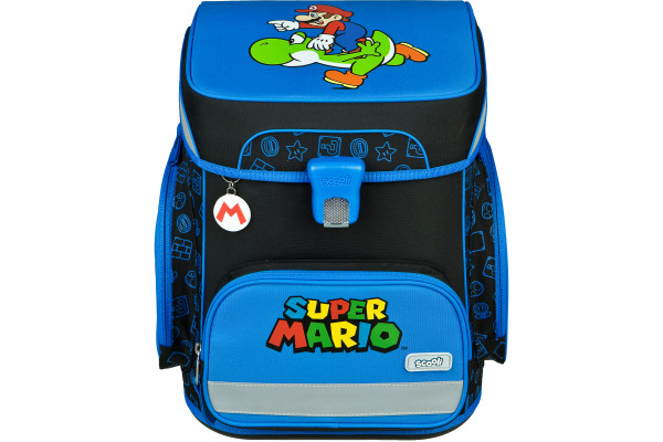 SCOOLI Schulthek-Set EasyFit SUND8255 Super Mario 5-teilig