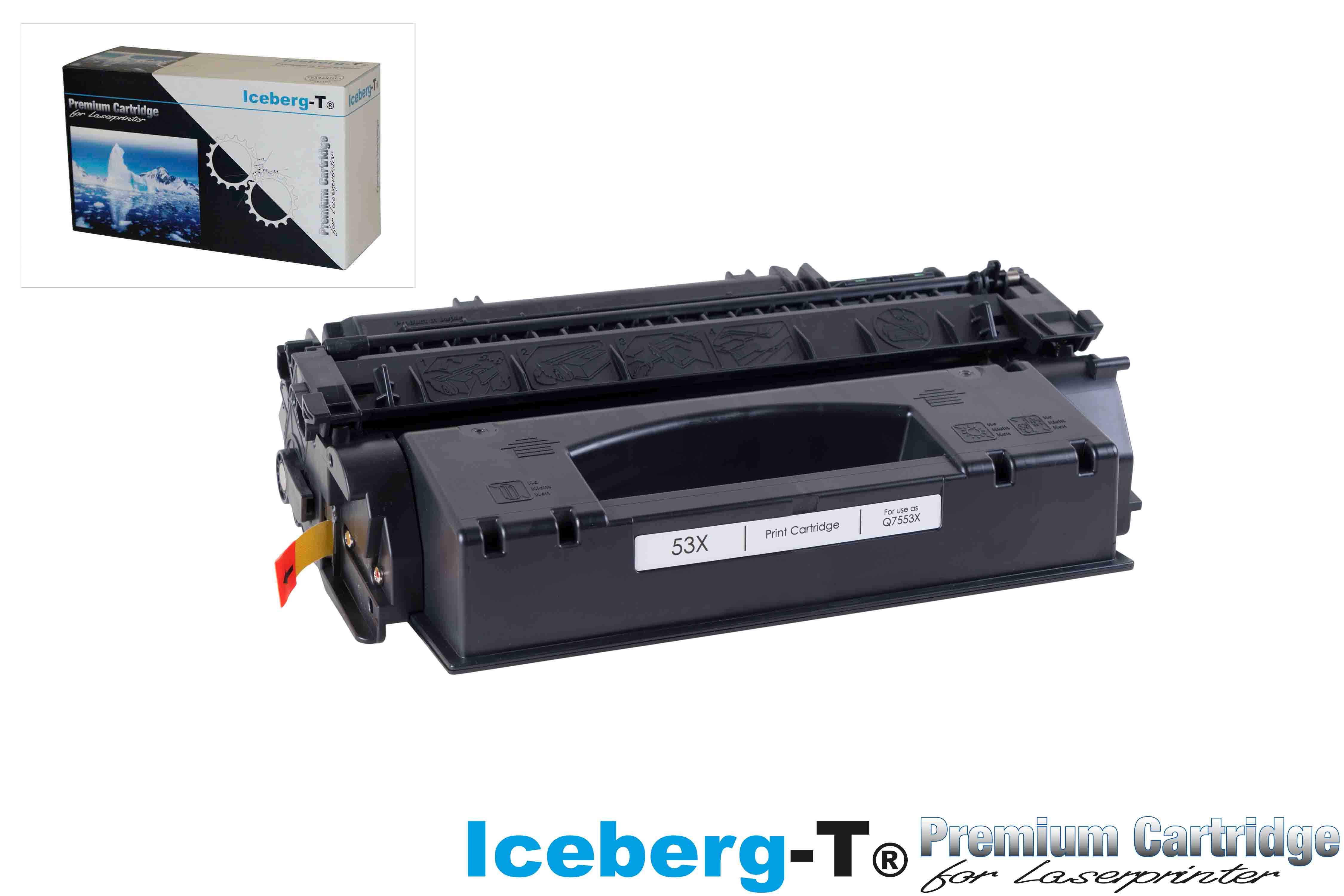 Iceberg-T Toner Q7553X 7'000 Seiten, schwarz