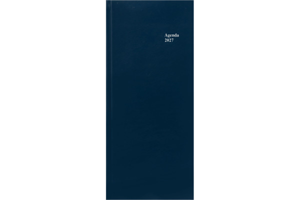 SIMPLEX Agenda lang Balacron 2027 40001.27 1T/1S blau ML 13.5x31.5cm