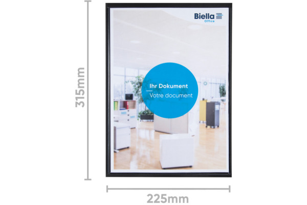 BIELLA Präsentationsmappe Pearl#1 18640102U schwarz