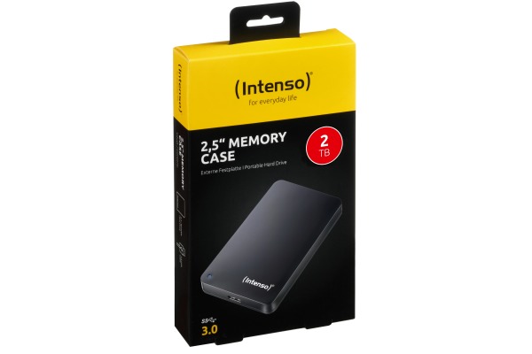 INTENSO HDD Memory Case 2TB 6021580 USB 3.0 2.5 inch black