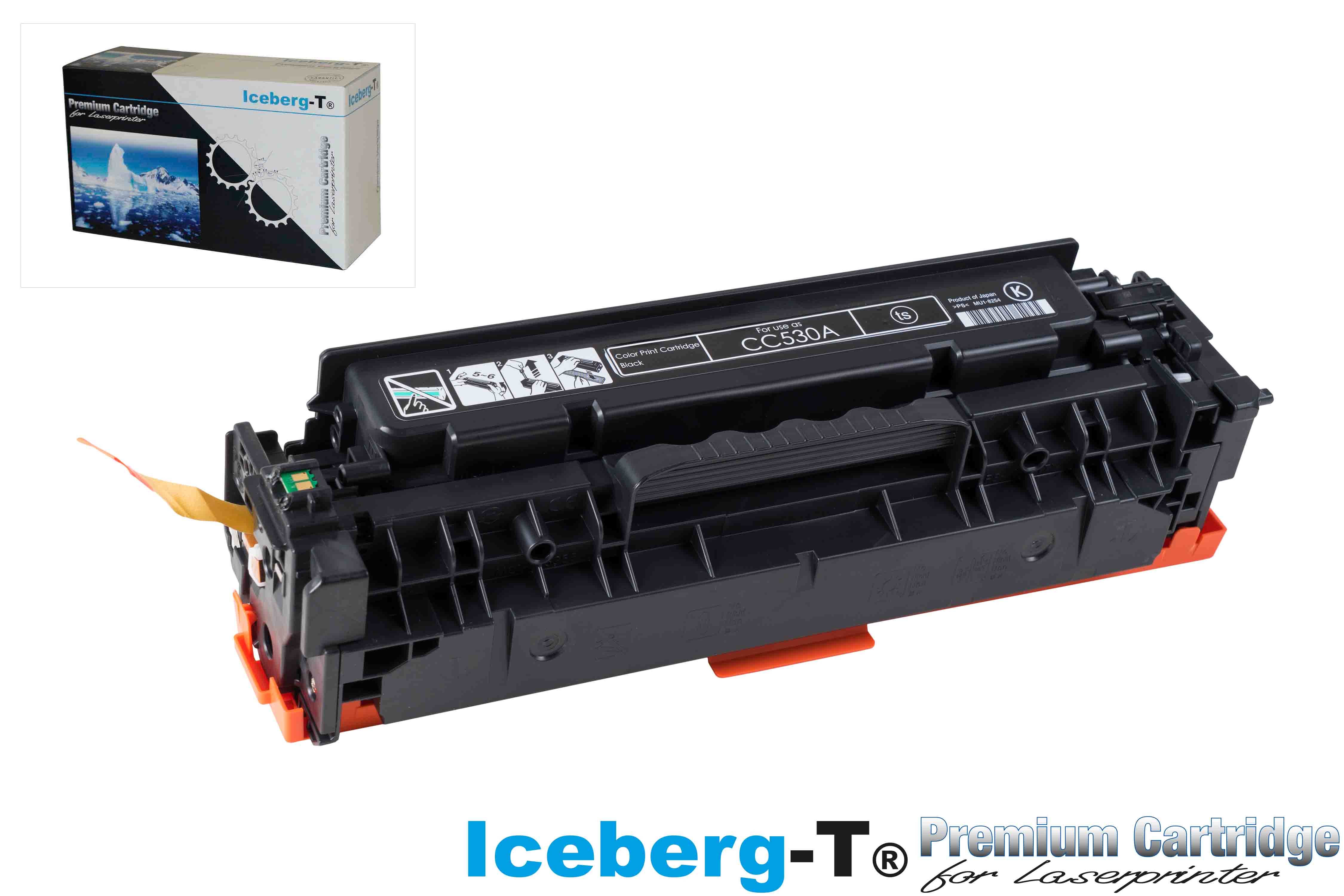 Iceberg-T Toner CC530A 3'500 Seiten, black