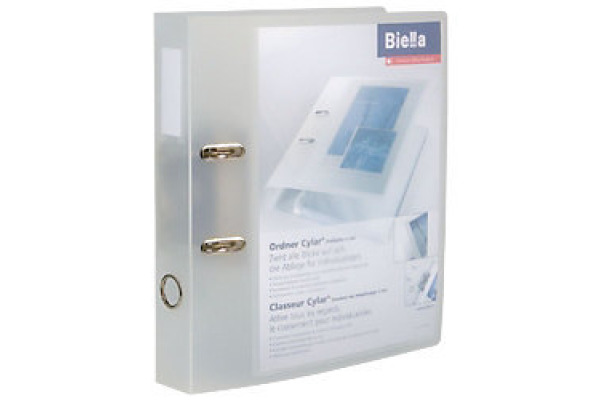 BIELLA Ordner Clear Creative#1 4cm 11941403U transparent A4