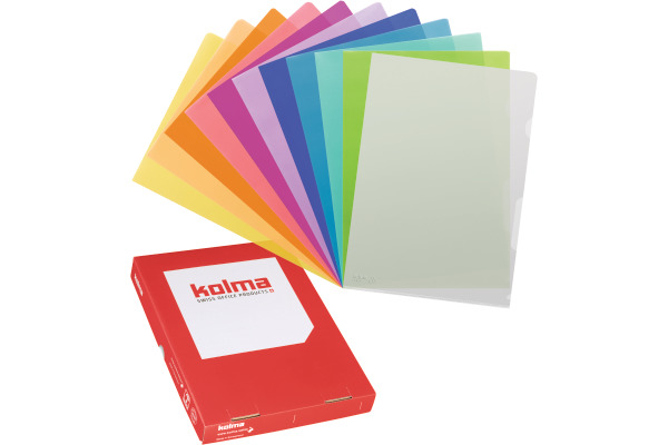 KOLMA Sichtmappen Superstrong A4 59.434.24 carrot 100 Stk