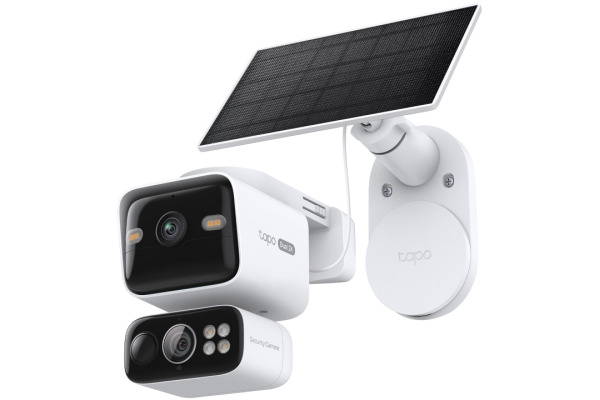 TP-LINK Solar-Security Camera Kit TAPOC645D 2K, Dual-Lens, Pan/Tilt